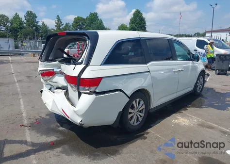 2016 Honda Odyssey Ex-L из США, поврежденный, VIN 5FNRL5H63GB057602